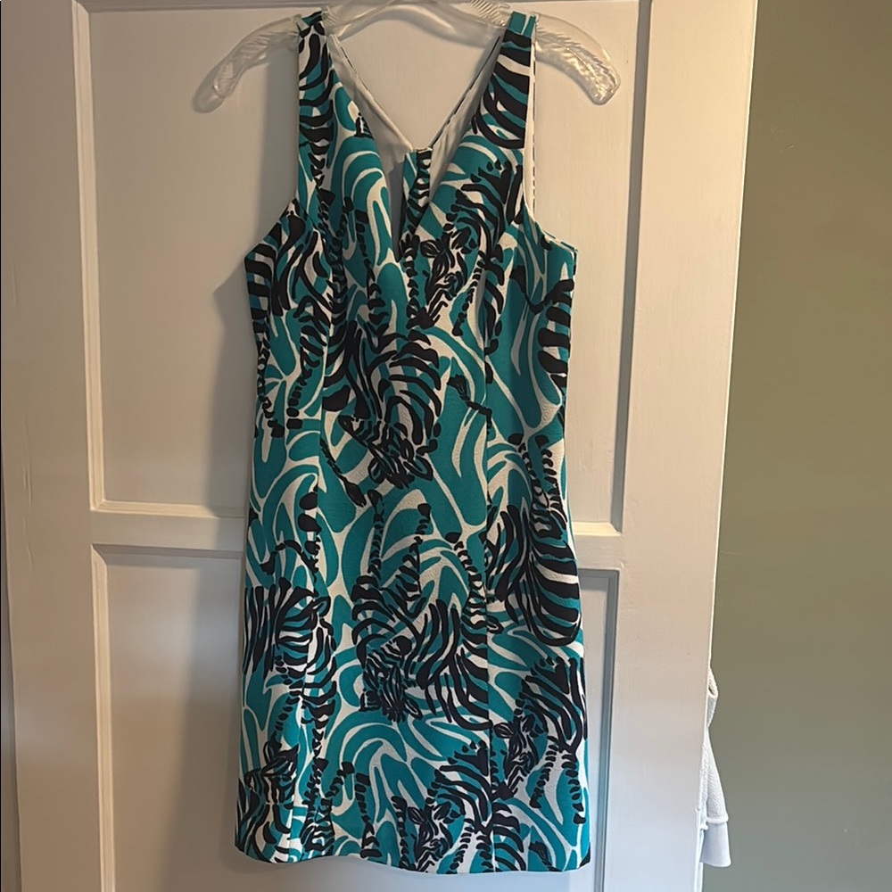 Lilly Pulitzer zebra motif sundress